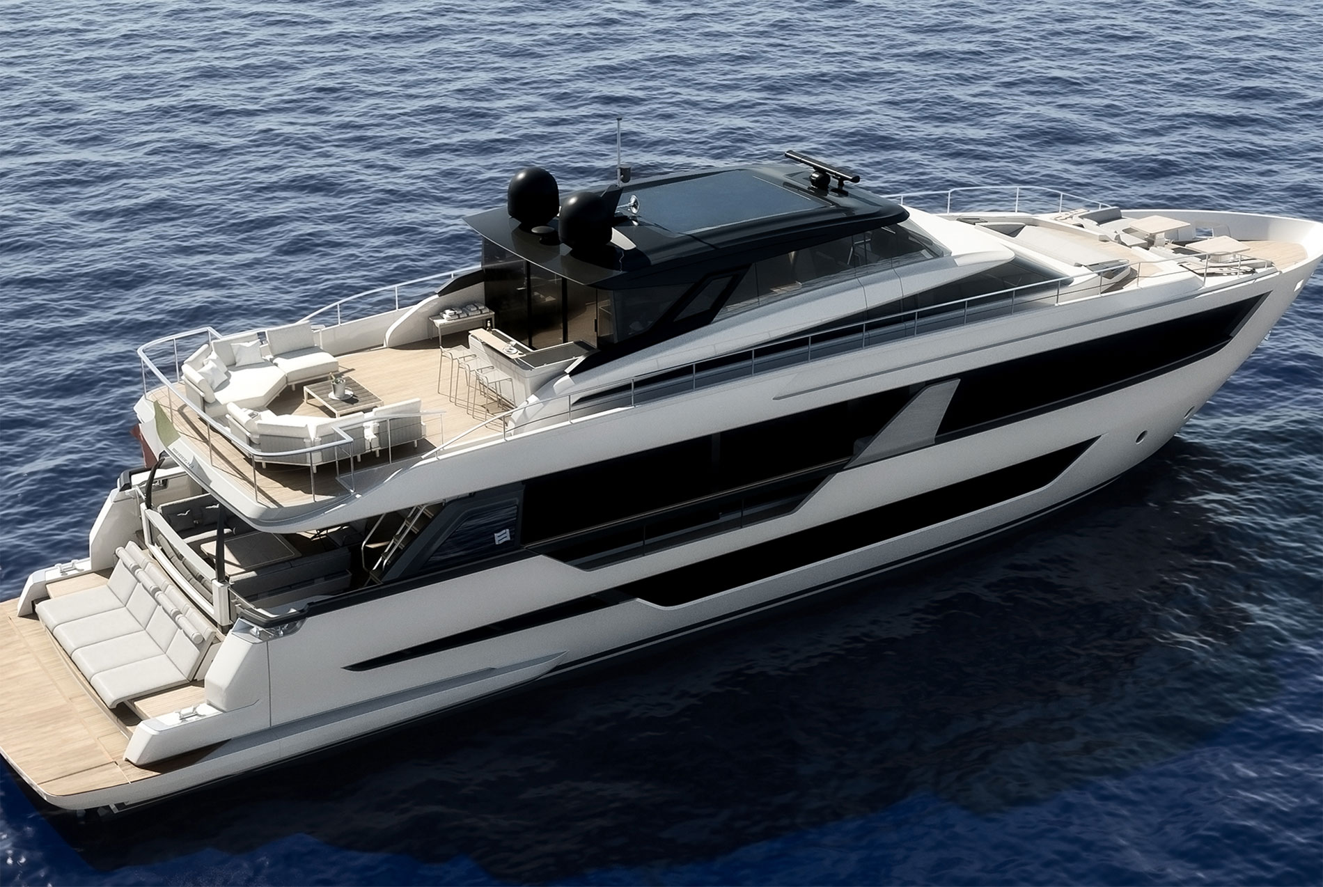 Ferretti Yachts 1000 Skydeck